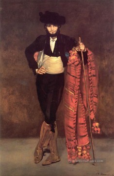  Manet Art - Jeune homme dans le costume d’un Majo réalisme impressionnisme Édouard Manet